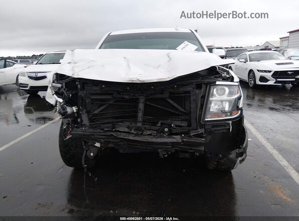 1GNSCCKC8LR220275 2020 CHEVROLET TAHOE White Vista frontal
