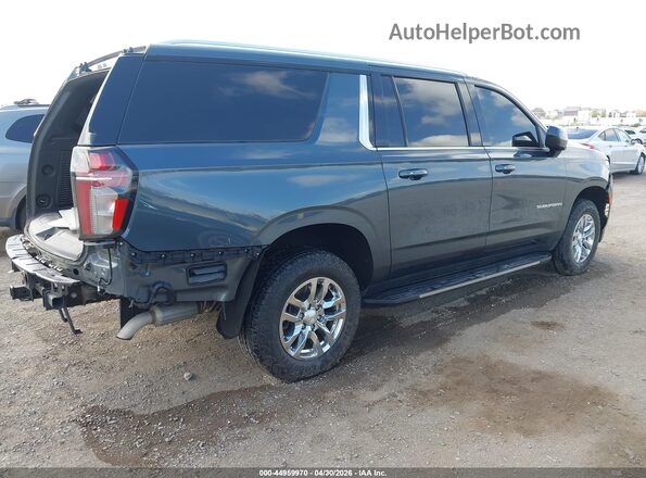 1GNSCCKDXMR241297 2021 CHEVROLET SUBURBAN Pewter უკანა მარჯვენა
