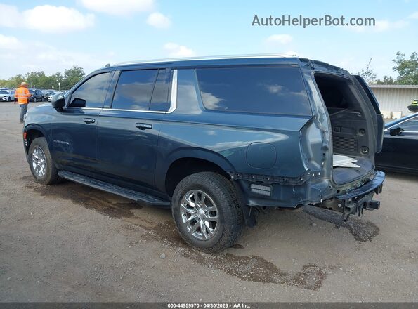 1GNSCCKDXMR241297 2021 CHEVROLET SUBURBAN Pewter უკანა მარცხენა