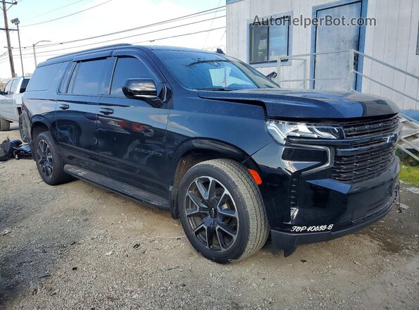 1GNSCEKD1MR417536 2021 CHEVROLET SUBURBAN Black Front right