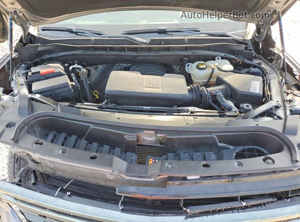 1GNSCFKD3MR338875 2021 CHEVROLET SUBURBAN Gray Widok komory silnika