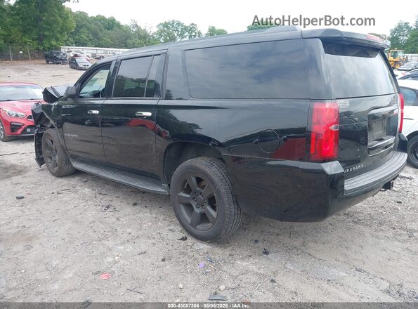 1GNSCGKC1HR256274 2017 CHEVROLET SUBURBAN Black უკანა მარცხენა