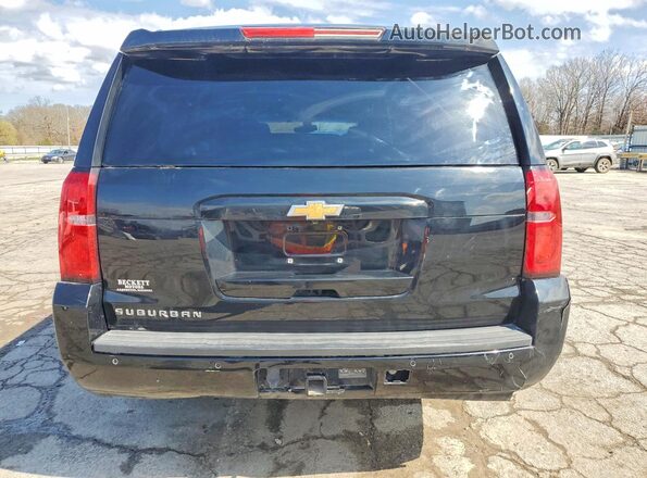 1GNSCGKC1HR306221 2017 CHEVROLET SUBURBAN Black Widok z tyłu