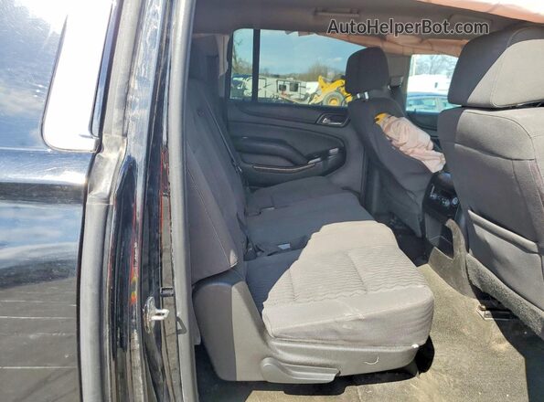 1GNSCGKC1HR306221 2017 CHEVROLET SUBURBAN Black Widok wnętrza z tyłu