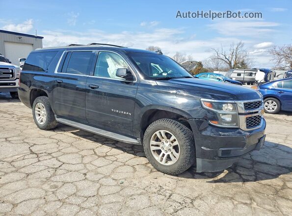 1GNSCGKC1HR306221 2017 CHEVROLET SUBURBAN Black Przód prawy