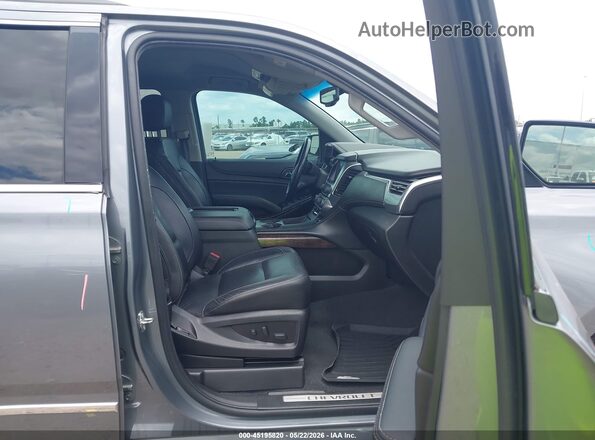 1GNSCHKC1KR262282 2019 CHEVROLET SUBURBAN Gray Front interior view