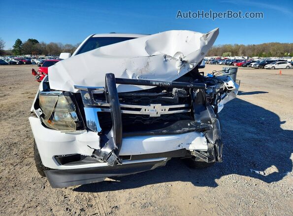 1GNSCHKC4JR103030 2018 CHEVROLET SUBURBAN Белый Вид спереди