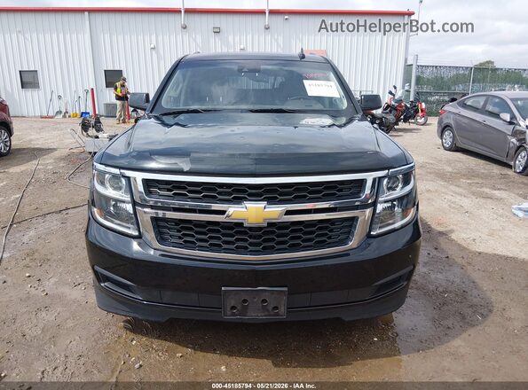 1GNSCHKC5JR362352 2018 CHEVROLET SUBURBAN Black Vista del cuadro de instrumentos