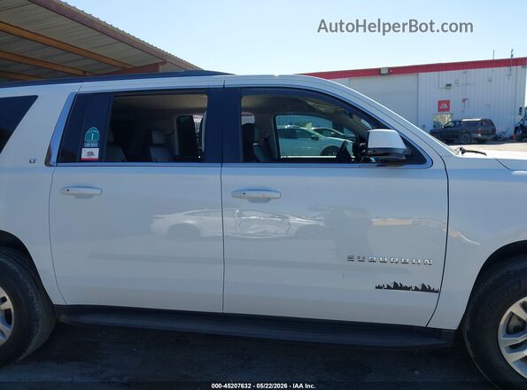 1GNSCHKC7HR234334 2017 CHEVROLET SUBURBAN White Widok wnętrza z tyłu