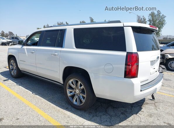 1GNSCJKC1JR110217 2018 CHEVROLET SUBURBAN White Tył lewy