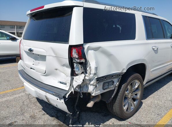 1GNSCJKC1JR110217 2018 CHEVROLET SUBURBAN White Widok z przodu