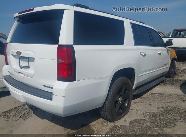 1GNSCJKC1LR196065 2020 CHEVROLET SUBURBAN White Tył prawy