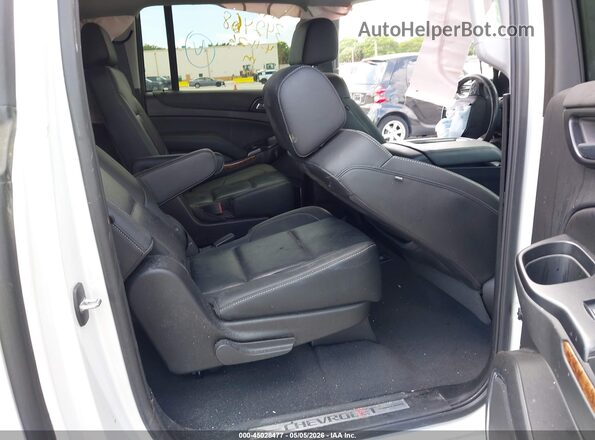 1GNSCJKC6LR175485 2020 CHEVROLET SUBURBAN White VIN კოდის სტიკერის ხედი