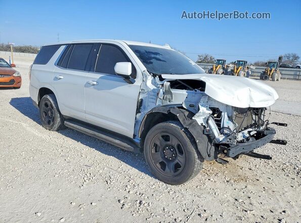 1GNSCLEDXPR330108 2023 CHEVROLET TAHOE Белый Передняя правая четверть