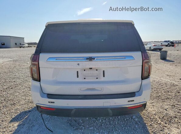 1GNSCLEDXPR330108 2023 CHEVROLET TAHOE Белый Вид сзади