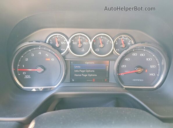 1GNSCLEDXPR330108 2023 CHEVROLET TAHOE Белый Вид щитка приборов