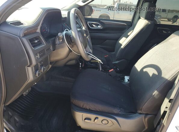1GNSCLEDXPR330108 2023 CHEVROLET TAHOE Белый Вид салона спереди
