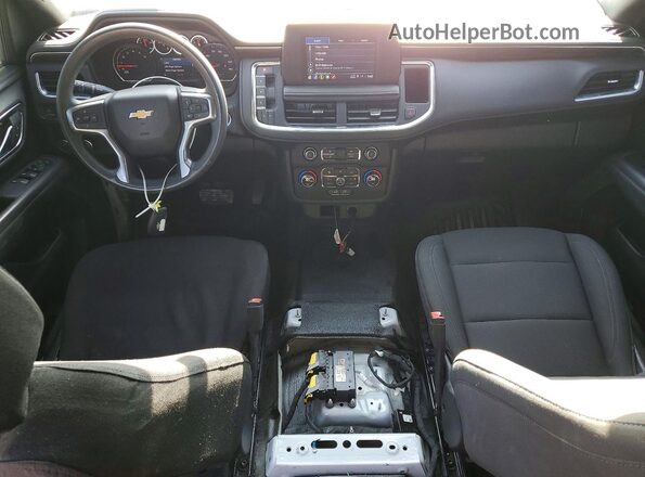 1GNSCLEDXPR330108 2023 CHEVROLET TAHOE Белый Вид панели приборов