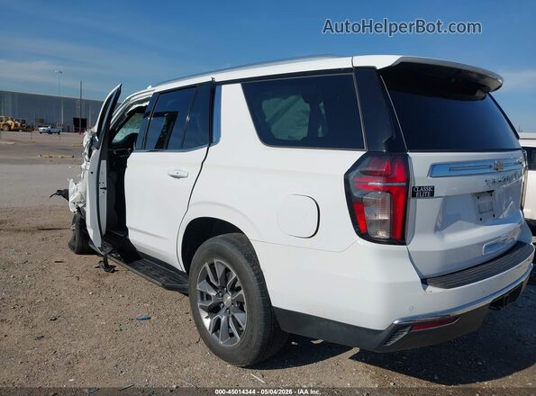 1GNSCMKD7PR456839 2023 CHEVROLET TAHOE Белый Задняя левая четверть