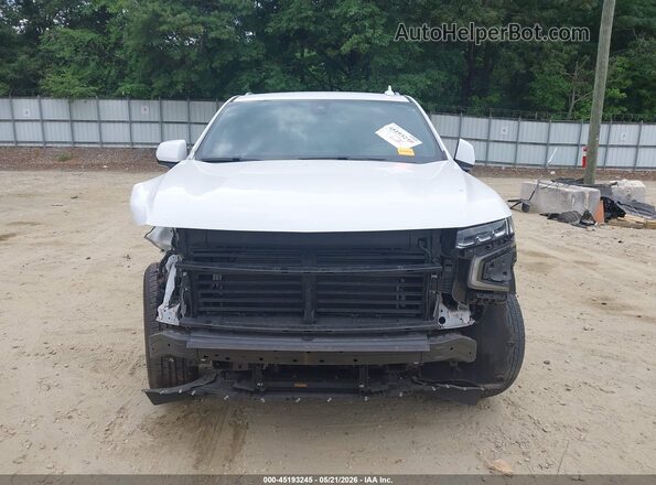 1GNSCNKD0NR204935 2022 CHEVROLET TAHOE White უკანა სალონის ხედი