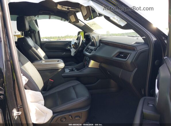 1GNSCNKD3PR412715 2023 CHEVROLET TAHOE Black Widok wnętrza z przodu