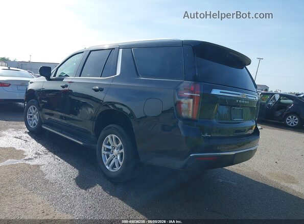 1GNSCNKD3PR412715 2023 CHEVROLET TAHOE Black Tył lewy
