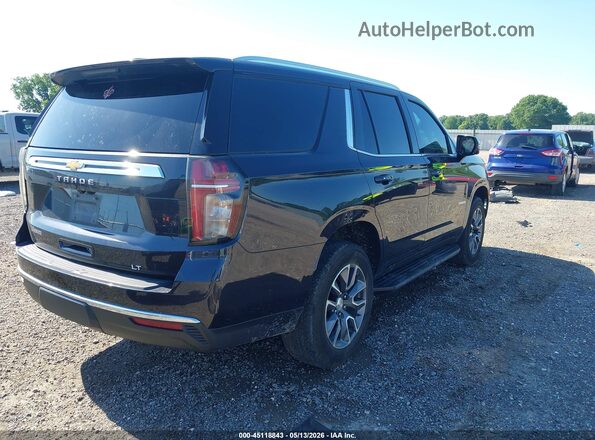 1GNSCNKD5PR489442 2023 CHEVROLET TAHOE Black Tył prawy