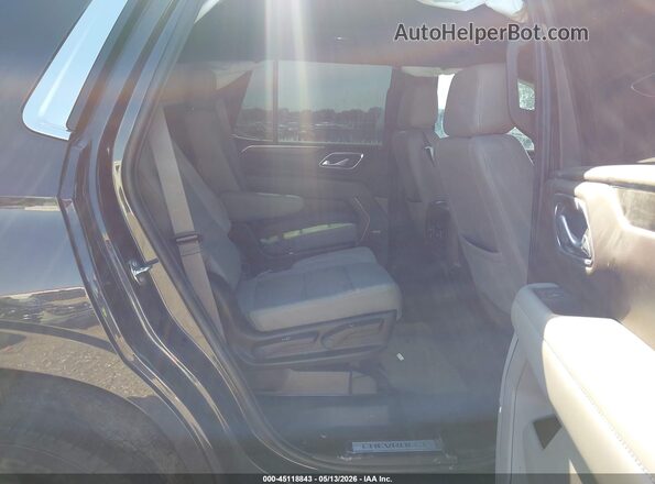 1GNSCNKD5PR489442 2023 CHEVROLET TAHOE Black Widok naklejki z numerem VIN