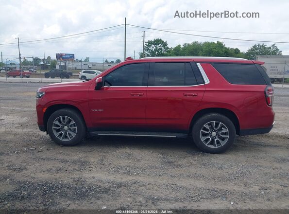 1GNSCNKD8NR137520 2022 CHEVROLET TAHOE Красный 