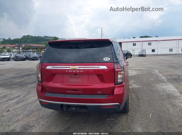 1GNSCNKD8NR137520 2022 CHEVROLET TAHOE Красный 
