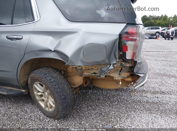1GNSCNKD9PR119465 2023 CHEVROLET TAHOE Gray Widok z przodu