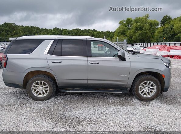 1GNSCNKD9PR119465 2023 CHEVROLET TAHOE Gray Widok wnętrza z tyłu
