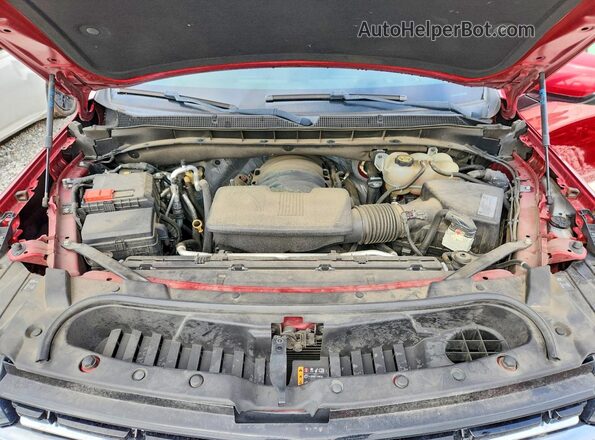 1GNSCNKDXMR148369 2021 CHEVROLET TAHOE Red 