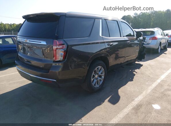 1GNSCNKDXMR377991 2021 CHEVROLET TAHOE Brown Հետևի աջ