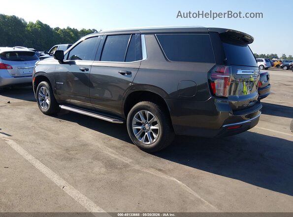 1GNSCNKDXMR377991 2021 CHEVROLET TAHOE Brown Հետևի ձախ