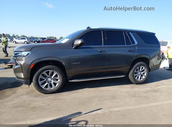 1GNSCNKDXMR377991 2021 CHEVROLET TAHOE Brown 