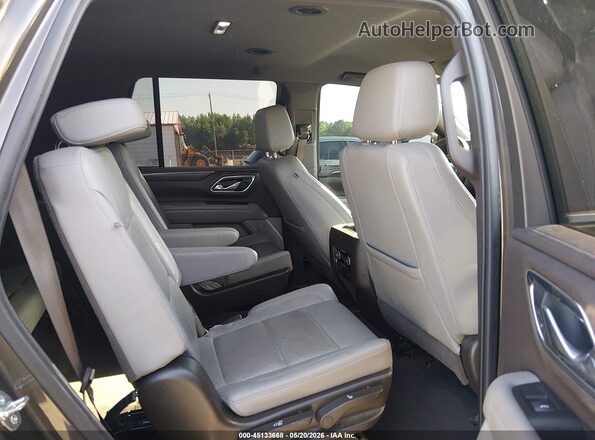 1GNSCNKDXMR377991 2021 CHEVROLET TAHOE Brown VIN կոդի պիտակի տեսք