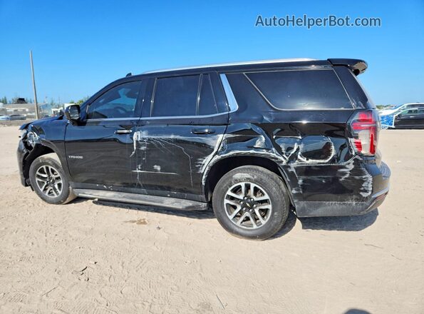 1GNSCNKDXMR407104 2021 CHEVROLET TAHOE Black Trasero izquierdo