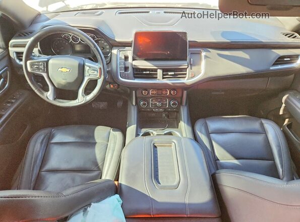 1GNSCNKDXMR407104 2021 CHEVROLET TAHOE Black Vista del salpicadero