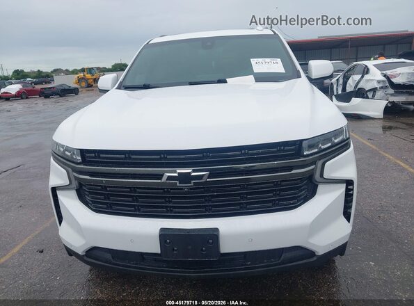 1GNSCRKD6MR306181 2021 CHEVROLET TAHOE White წინა ხედი