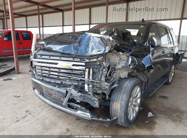 1GNSCSKD2MR467599 2021 CHEVROLET TAHOE Black Вид спереду