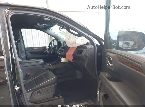 1GNSCSKD2MR467599 2021 CHEVROLET TAHOE Black Вид салону спереду