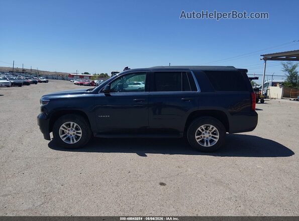 1GNSKAEC1JR323862 2018 CHEVROLET TAHOE Blue სალონის 360-გრადუსიანი ხედი