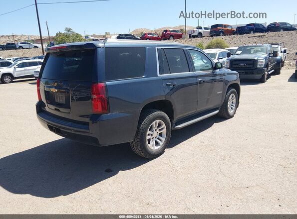 1GNSKAEC1JR323862 2018 CHEVROLET TAHOE Blue უკანა მარჯვენა