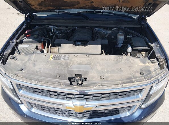 1GNSKAEC1JR323862 2018 CHEVROLET TAHOE Blue უკანა ხედი