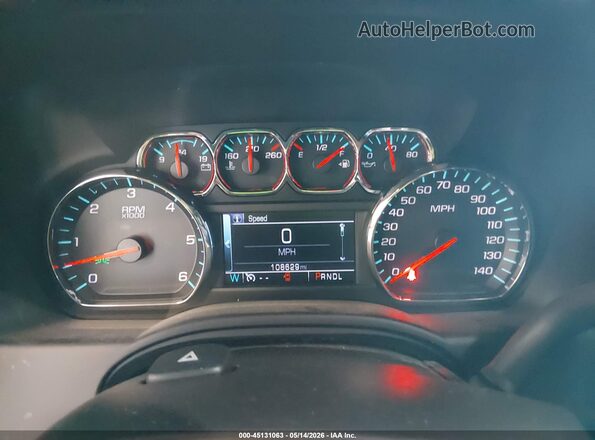 1GNSKAEC3HR304420 2017 CHEVROLET TAHOE White უკანა სავარძლების ხედი