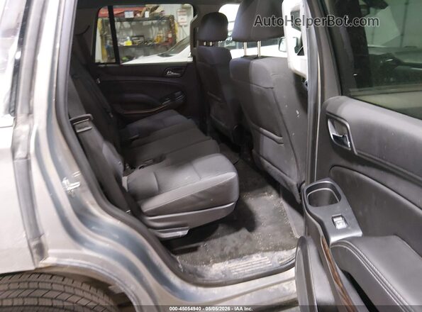 1GNSKAEC4JR140021 2018 CHEVROLET TAHOE Gray VIN კოდის სტიკერის ხედი