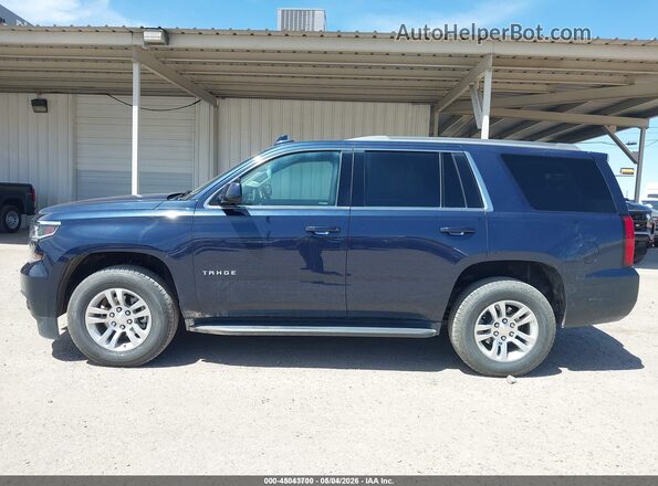 1GNSKAEC5JR325761 2018 CHEVROLET TAHOE Dark Blue 