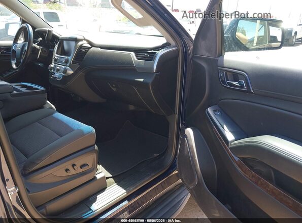 1GNSKAEC5JR325761 2018 CHEVROLET TAHOE Dark Blue Vista interior delantera
