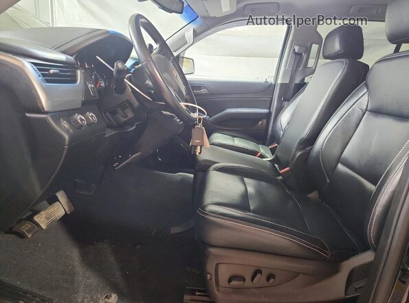 1GNSKAEC6LR122798 2020 CHEVROLET TAHOE Black წინა სალონის ხედი